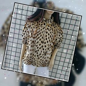 SALE! Roberto Cavalli Sz 42/M Cheetah Print Jacket